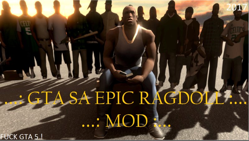 Ragdoll gta san andreas как установить